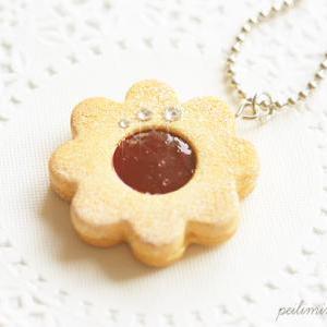 Cookie Flower Jewelry - Cookie Necklace