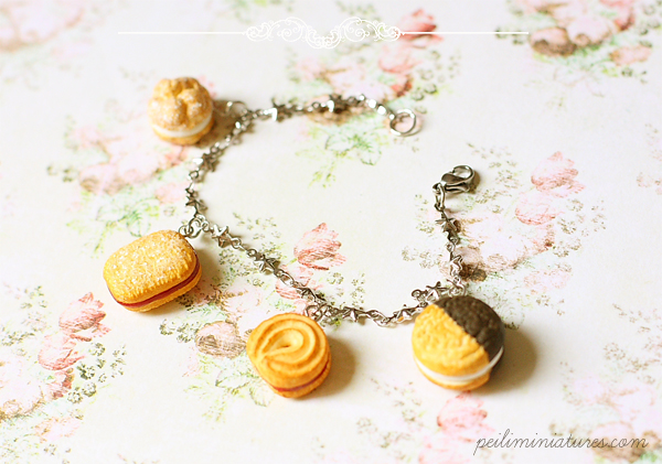 Fake Sweets Bracelet - Sweets Jewelry - 6.25 Inches - Small Wrist Bracelet