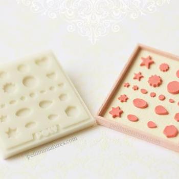 Miniature Clay Mold - Essential Shapes Collection